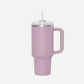 40oz Insulated Tumbler with Handle - White Stainless Steel Stanly Cup